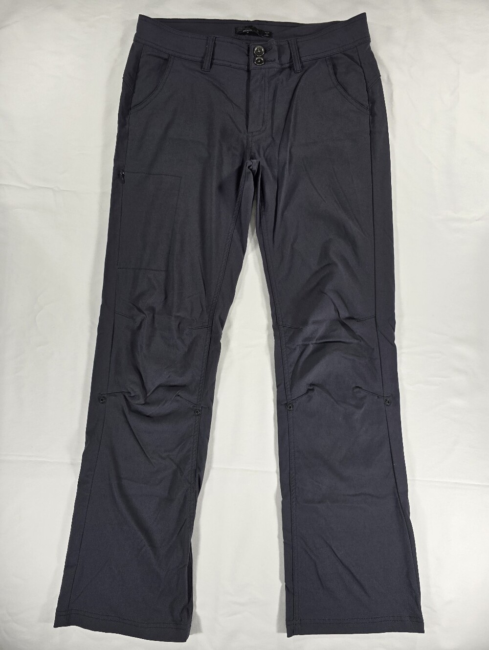 Prana Halle Pant II Women’s 8 X 31 Regular Stretch Outdoor Performance Gray